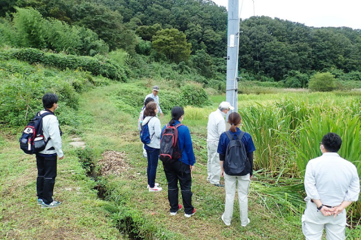 ビオトープ見学会