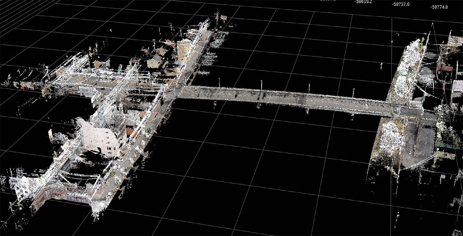 LiDAR SLAMによる点群取得